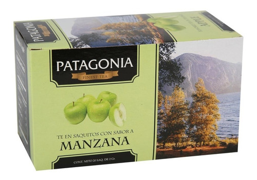 3 Cajas Te De Manzana Patagonia (60 Saquitos) - Dw