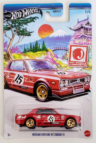 Hot Wheels J-imports - Nissan Skyline Ht 2000gt-x