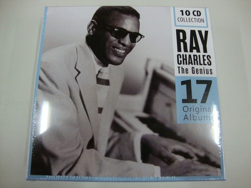 Caja de 10 cds - Ray Charles - Genius - Importada, sellada