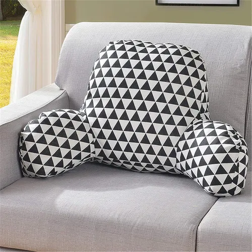 Cojin almohada descansabrazos respaldo para cama sale