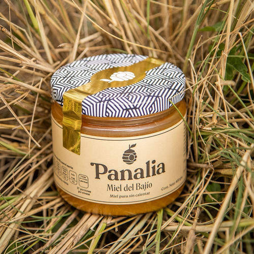Miel De Abeja Panalia Del Bajío, Orgánica Pura Sin Calentar, 400 G