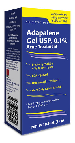 Taro Adapalene - Gel De Tratamiento Para El Acne Al 0,1%, Si