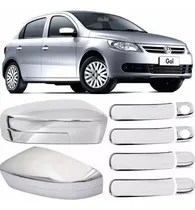 Comprar Kit Apliques Cromado 4 Cubre Manijas Puerta + 2 Cubre Espejos Vw Trend Voyage 2008 2009 2010 2011 2012