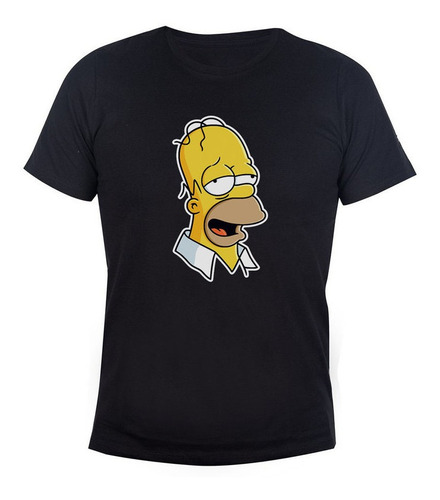 Remera Hombre Algodón Los Simpson Homero