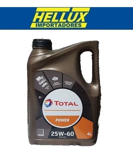 Aceite/ Lubricante Total Power 25w60 4 Litros