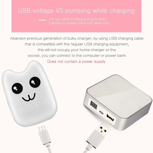 Extractor De Leche Saca Leche Eletrico Usb