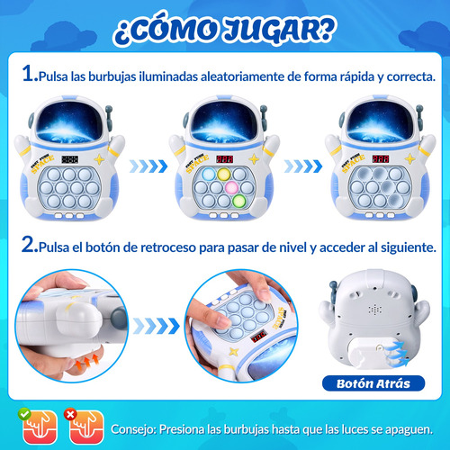 Pop It Electronico Fidget Toys Push Pop Game Bubble Juguetes