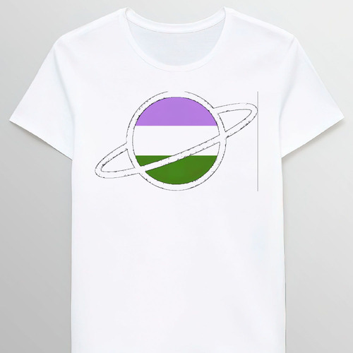 Remera Genderqueer Planet 32150519