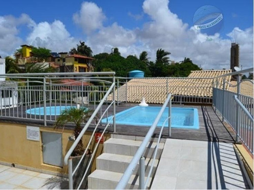 Imagem 10 de 15 de Apartamento Em Ponta Negra, Flat Com 2 Quartos, Vistas Para O Mar E Morro De Careca - Ap0069