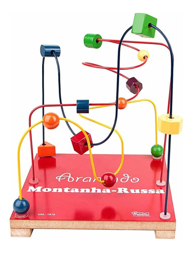 Imagem 2 de 6 de Aramado Montanha-russa Brinquedo Educativo Pedagógico Carlu