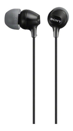 Imagen 3 de 4 de Sony Audífonos Interno Ligeros Mdr-ex15 Negro