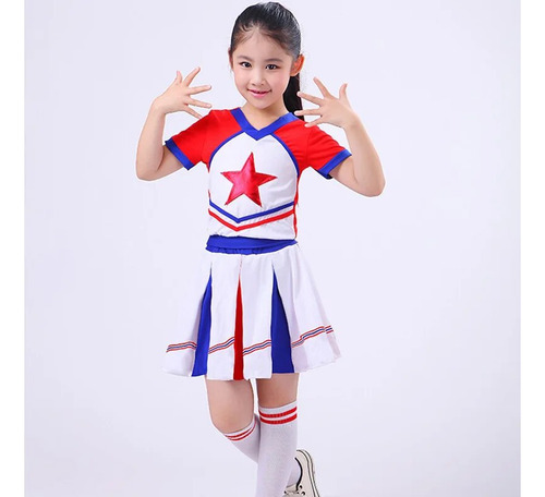 Kid Dance Children Hip Hop Para Niñas, Uniforme De Porrista