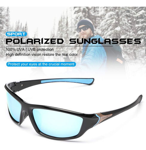 Hombre Y Mujer Gafas De Sol Ligeras Deportivas Polarizadas 1