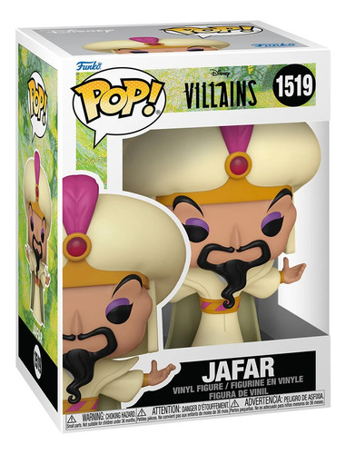 Figura De Jafar #1519 Villanos De Disney Funko Pop! Disney