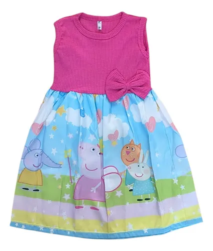 Vestido da peppa mercado livre sales