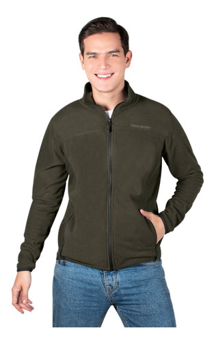 Sudadera Hombre Greenlander Fce7595 Cierre Completo Ligero