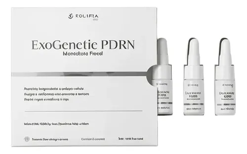Exogenetic Pdrn Monodose Facial Tulipia - Uso Profissional Todo Tipo De Pele Dia