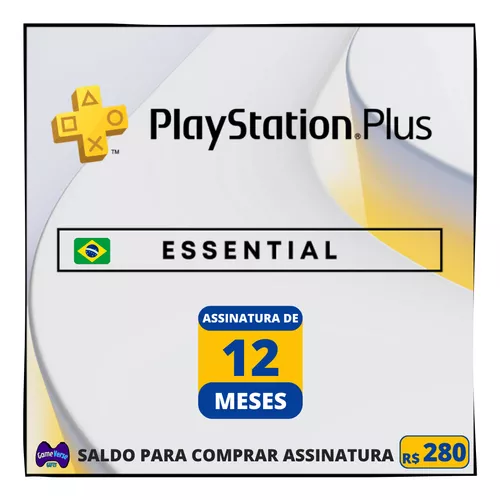 PlayStation Plus: 12 Meses de Assinatura - Digital [Exclusivo Brasil] :  : Games e Consoles