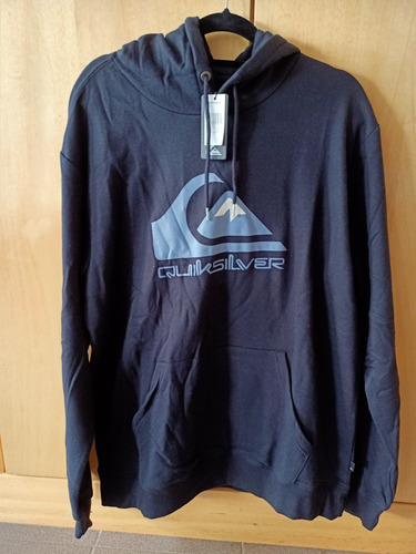 Espectacular Sweater Quiksilver Con Capucha (auténtico)