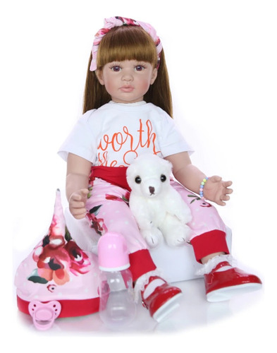 Muñeca´2024 Bebe Realista Reborn Collections 65cm Silicona