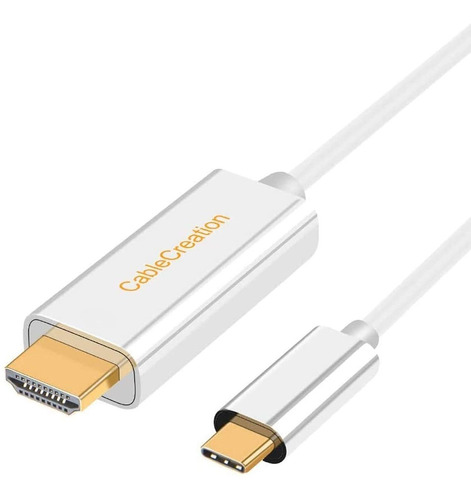 Cable Adaptador Usb C A Hdmi 4k Cablecreation 10 Pies Bla...