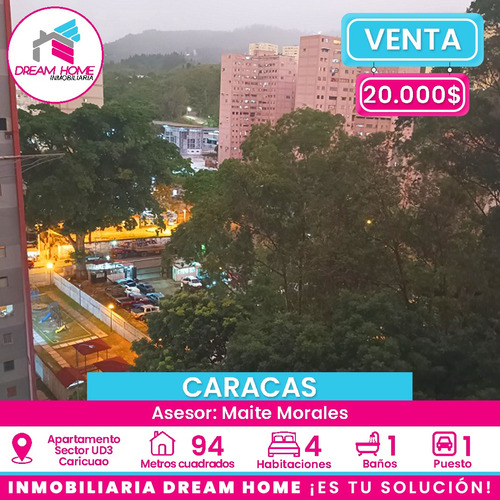 Apartamento En Venta  Ud3 - Caricuao, Caracas