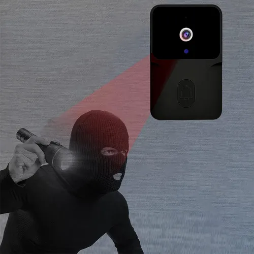 Timbre Inalámbrico Exterior Wifi Cámara 1080p Casa Seguridad