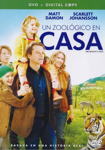 Un Zoologico En Casa Scarlett Johansson Pelicula Dvd + Dig