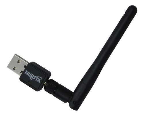Adaptador Wifi Mini Usb Antena Nisuta Ns-wiu150n2 150 Mbps