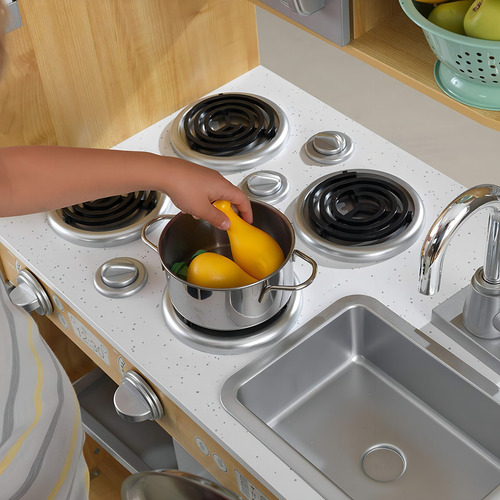 Cocina De Madera Speckled Kidkraft Modelo 53298 Color Café/Gris