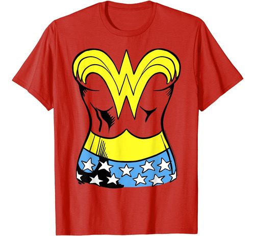 Camiseta Para Disfraz De Halloween De Wonder Woman De Dc Com