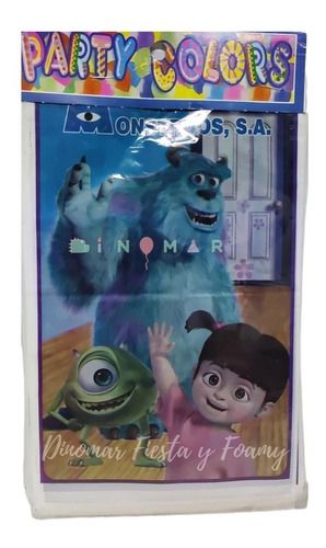 Bolsas Para Dulces De Monster Inc 50 Piezas Fiesta Bolo