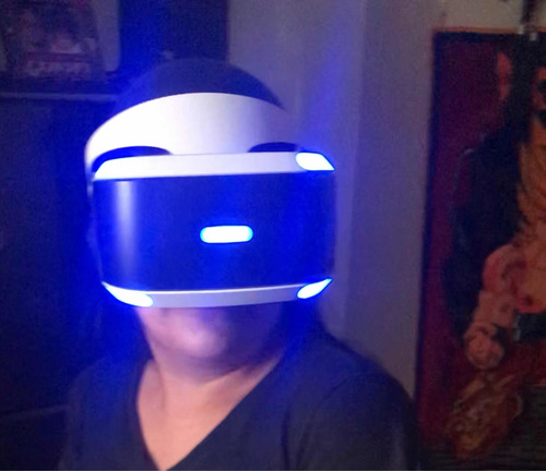 Ps4 Vr Casco Virtual Con Juegos Y Accesorios Perfecto Estado