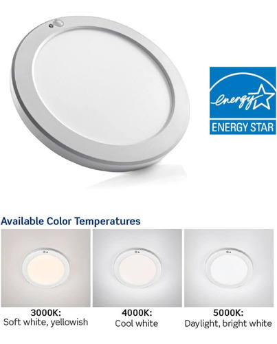 Leviton Led Downlight Con Sensor De Movimiento, Ronda De 8