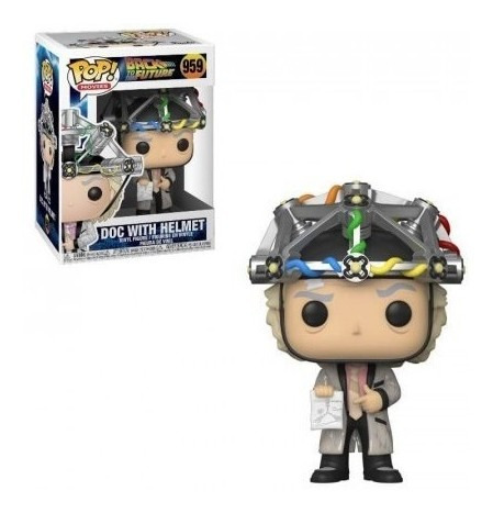 Funko Pop Back To The Future Doc With Helmet 959