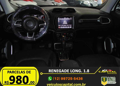 Imagem 11 de 15 de Jeep Renegade Longitude 1.8 Flex Automatico