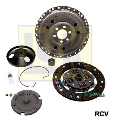 Kit Clutch Para Volkswagen Jetta A2 1.8l L4 1990