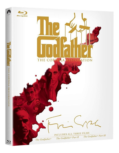 El Padrino Godfather Trilogia Coppola Restoration Blu-ray