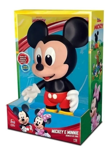 Muñeco Soft Disney Mickey Mouse Articulado De Club House 