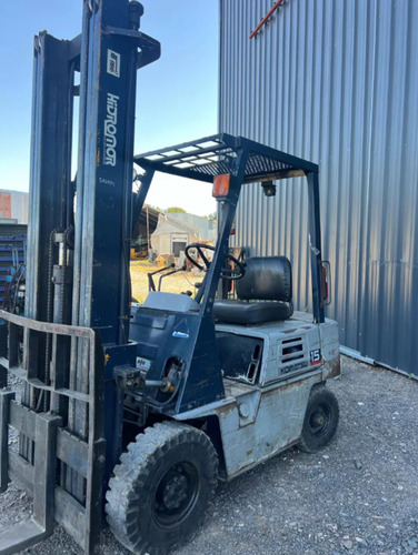 Autoelevador Komatsu 1500kg Torre Triple Motor Naftero