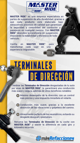 Terminal Ext Del Izq D200 L6 3.7l 75 Al 78 Master Ride