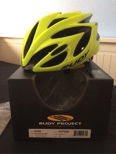 Casco Para Bici Rudy Project Rush Hl570081 End Color Amarillo Talla S