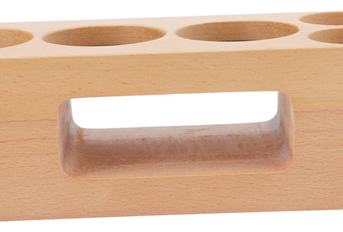 Soporte De Madera Para Manipulación De Café Estación De