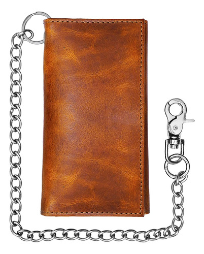 Carteras Raw Hyd Chain Para Hombre Carteras Moteras Triples