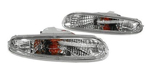 Depo 1990-1997 Mazda Mx5 Miata Clear Bumper Signal Lights.