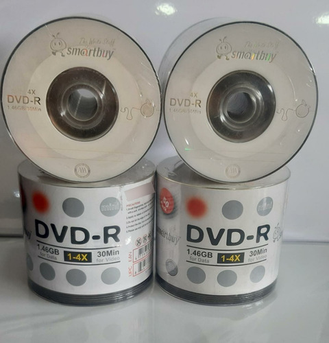 Mini Dvd Logo Smartbuy X 50 - Unidad a $1360