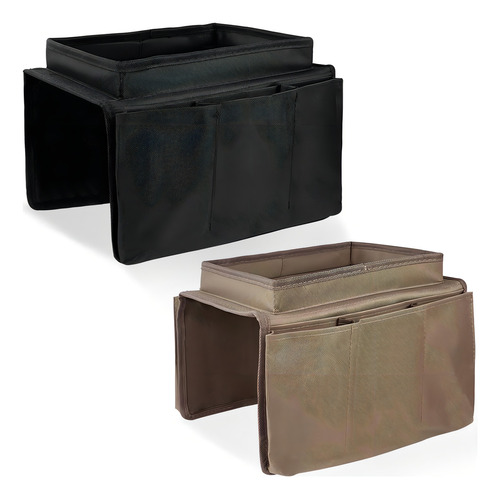 Organizador De Reposabrazos De Sofa Con Soporte Para Tazas