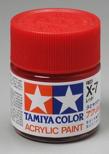 Tamiya Gran Pintura Acrilica X-7 Brillo Rojo