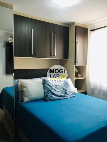 Apartamento Com 2 Dormitórios À Venda, 85 M² Por R$ 210.000,00 - Vila Figueira - Suzano/sp - Ap0482