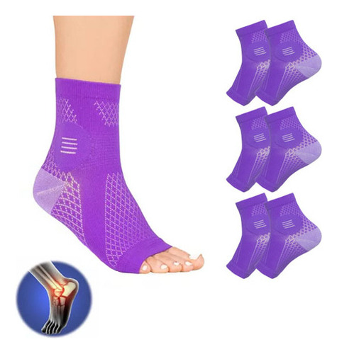 Y 3 Pares De Calcetines De Neuropatía Para Mujeres Y Hombres